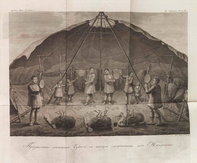Ilustracja z Podróży kapitana Billingsa przez Czukotkę... autorstwa Gavriila Sarycheva, 1811. autorstwa Chesky