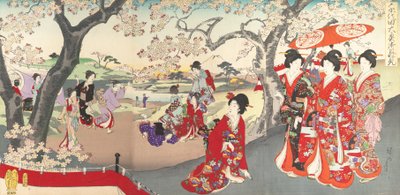Chiyoda Castle Album of Women, 1895., 1895. autorstwa Chikanobu Yoshu