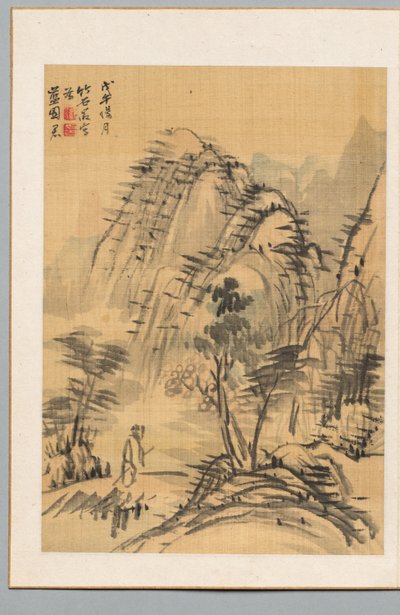 Krajobraz, 1798. autorstwa Chikuseki Nagamachi