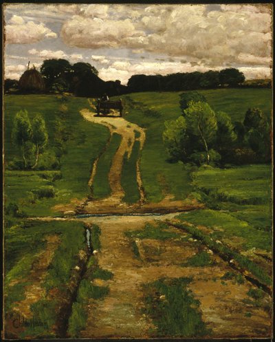 Tylna droga autorstwa Childe Frederick Hassam