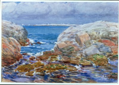 Wyspa Kaczek, Wyspy Ławicy autorstwa Childe Frederick Hassam