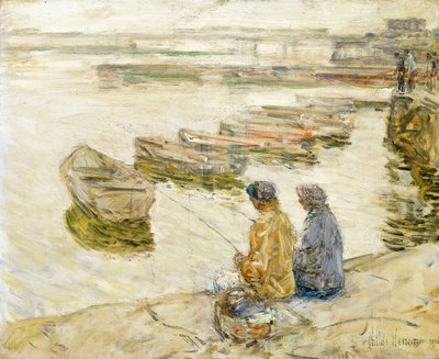 Wędkarstwo autorstwa Childe Frederick Hassam