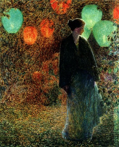 Lipcowa noc autorstwa Childe Frederick Hassam