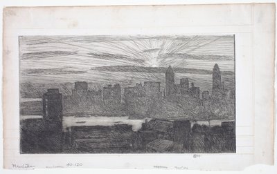 Manhattan autorstwa Childe Frederick Hassam