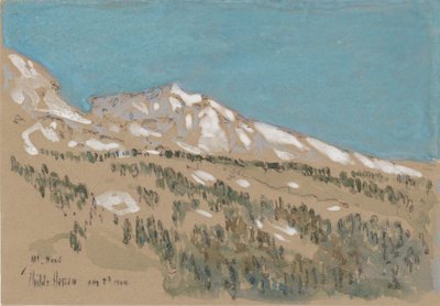 Góra Hood autorstwa Childe Frederick Hassam