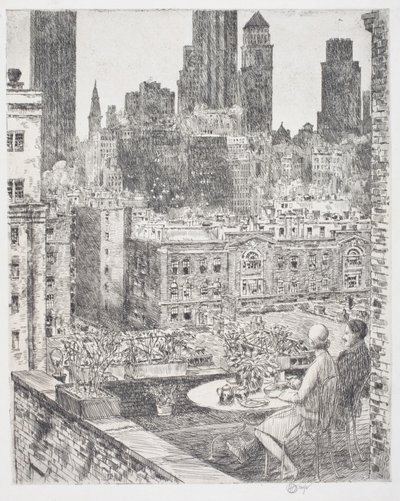 Wiosna w Nowym Jorku autorstwa Childe Frederick Hassam