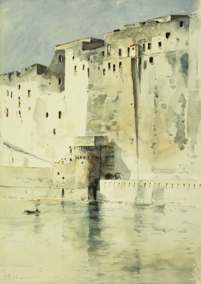 Stara twierdza Neapol autorstwa Childe Frederick Hassam