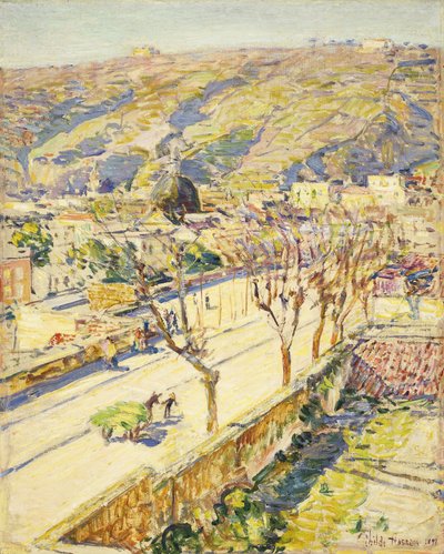 Posillipo, Włochy autorstwa Childe Frederick Hassam