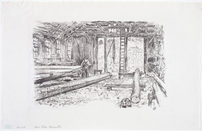 Sklep Spar, Gloucester autorstwa Childe Frederick Hassam