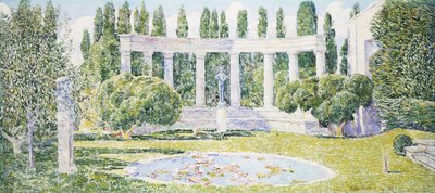 Ogrody Bartletta, Amagansett autorstwa Childe Frederick Hassam