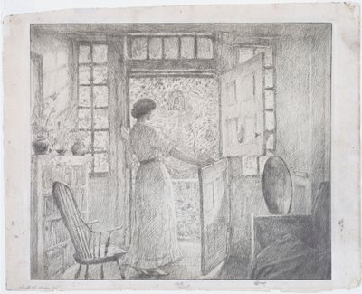 Holenderskie drzwi autorstwa Childe Frederick Hassam