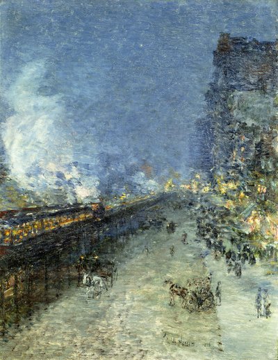 El, Nowy Jork autorstwa Childe Frederick Hassam