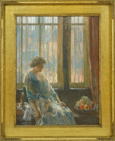 Okno Nowego Jorku autorstwa Childe Frederick Hassam