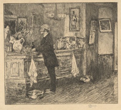 Bar Nowej Anglii autorstwa Childe Hassam