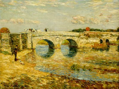 Most nad Stour autorstwa Childe Hassam