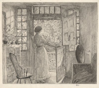 Drzwi holenderskie autorstwa Childe Hassam