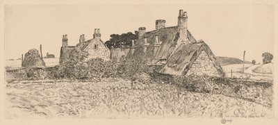 Angielskie Domki autorstwa Childe Hassam