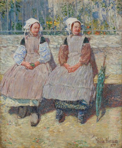 W świetle słonecznym autorstwa Childe Hassam