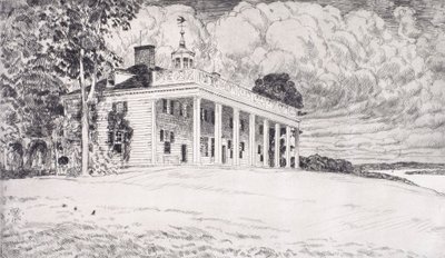 Mount Vernon autorstwa Childe Hassam