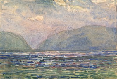 W południe nad Newburgh autorstwa Childe Hassam