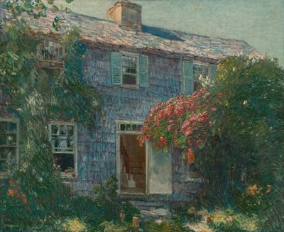 Stary dom w East Hampton autorstwa Childe Hassam