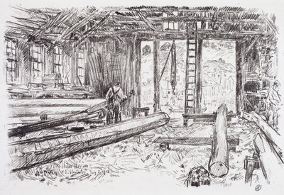 Sklep Spar, Gloucester autorstwa Childe Hassam