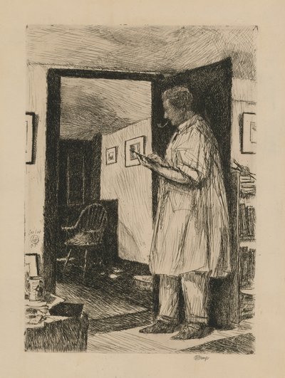 Akwaforcista autorstwa Childe Hassam