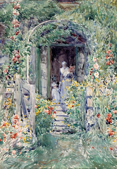 Ogród w jego chwale autorstwa Childe Hassam