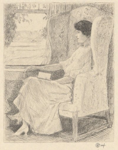 Krzesło gruzińskie autorstwa Childe Hassam