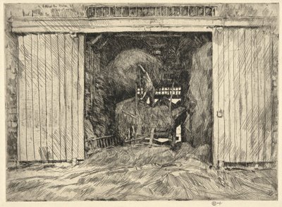 Farma Whitcomb, Stratham, N.H., 1920 autorstwa Childe Hassam