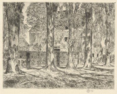 Wiąz Wiązów, 1923 autorstwa Childe Hassam