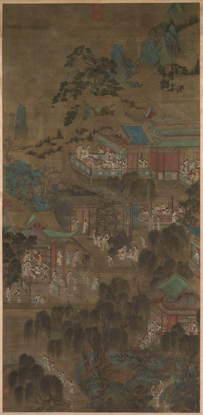 Damy dworskie w Pałacu Cesarskim autorstwa China, Yuan dynasty