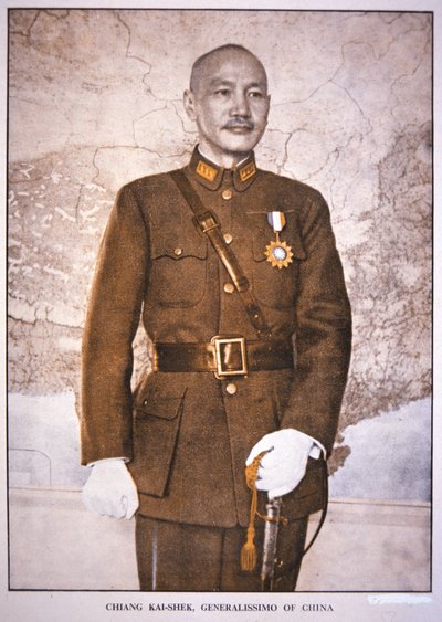 Generalissimus Czang Kaj-szek (zdjęcie) autorstwa Chinese Photographer