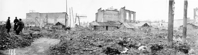 Hankow podczas rewolucji, 1911 autorstwa Chinese Photographer