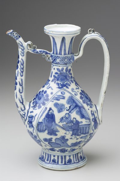 Ewer, okres Chia-Ching, dynastia Ming (porcelana) autorstwa Chinese School