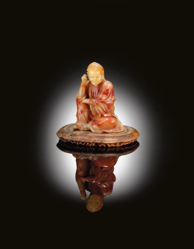 Figure of a Luohan autorstwa Chinese School