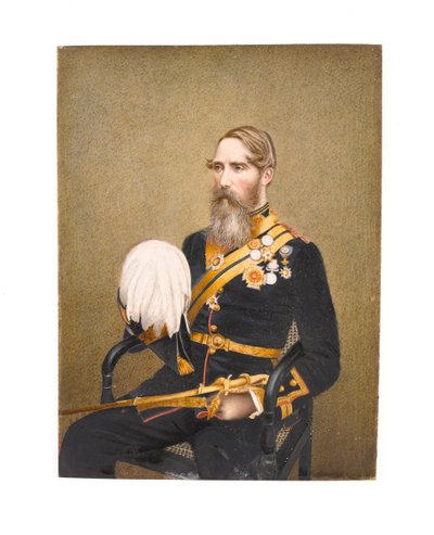 Generał Sir Charles Van Straubenzee GCB autorstwa Chinese School