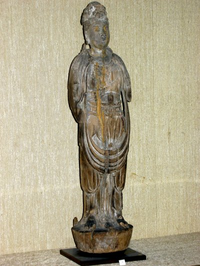 Kouan-yin, bodhisattwa współczucia, dynastia Song (960-1276) (malowane drewno) autorstwa Chinese School