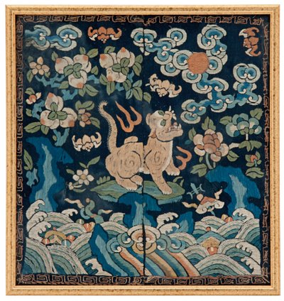 Odznaka wojskowej rangi pantery autorstwa Chinese School
