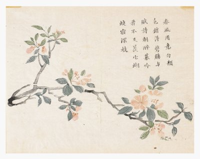 Ogród z nasion gorczycy autorstwa Chinese School