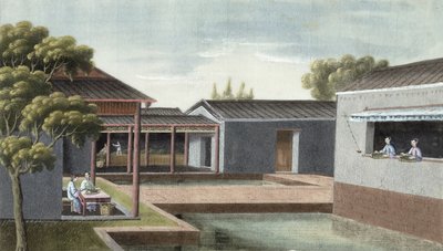 Sortowanie herbaty (wc na papierze) autorstwa Chinese School