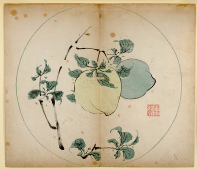 Dziesięć bambusowych odbitek studyjnych, 1643 (drewno) autorstwa Chinese School