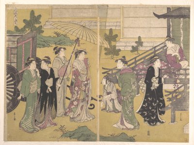 Fuji no Uraha autorstwa Chobunsai Eishi