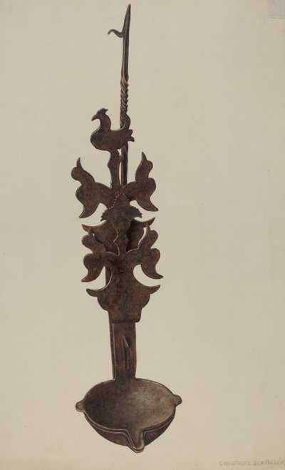 Lampa autorstwa Christabel Scrymser