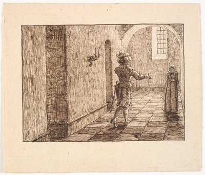 Ilustracja do św. św. Blicher, Trzy Święte Wigi autorstwa Christen Dalsgaard