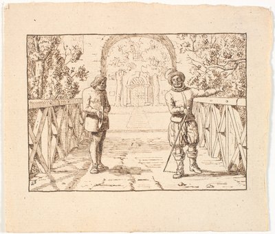 Ilustracja do św. św. Blicher, Trzy Święte Wigi autorstwa Christen Dalsgaard