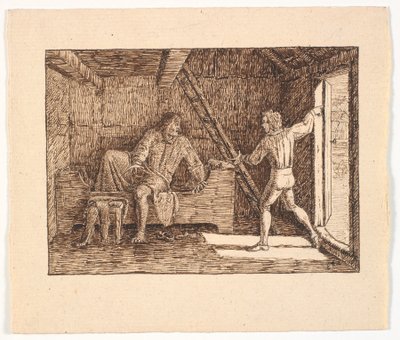 Ilustracja do św. św. Blicher, Trzy Święte Wigi autorstwa Christen Dalsgaard