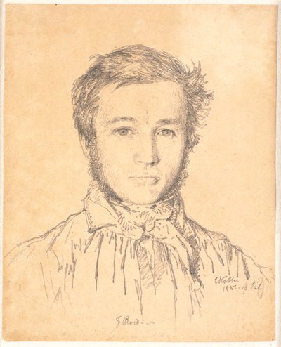 Portret Jørgena Roed autorstwa Christen Købke