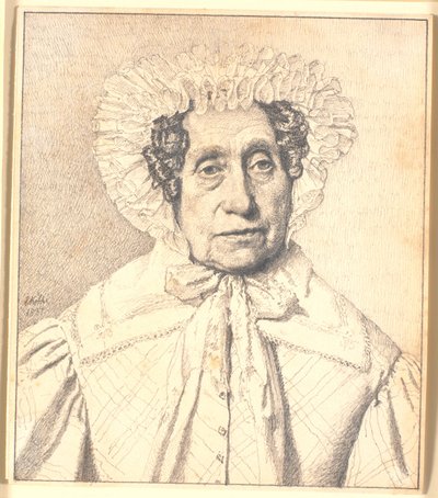 Portret Maren Krohn z domu Rasmussen autorstwa Christen Købke