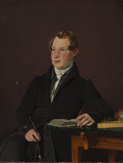 dr Johann Henning Kjetil Hjardemaal autorstwa Christen Købke